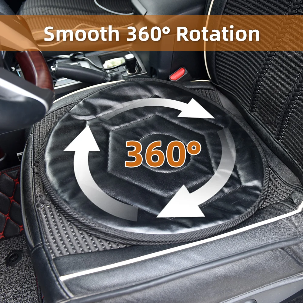 Wholesale Multi-Functional Round Rotating Car Seat Cushion Portable Sw - product detail 2
