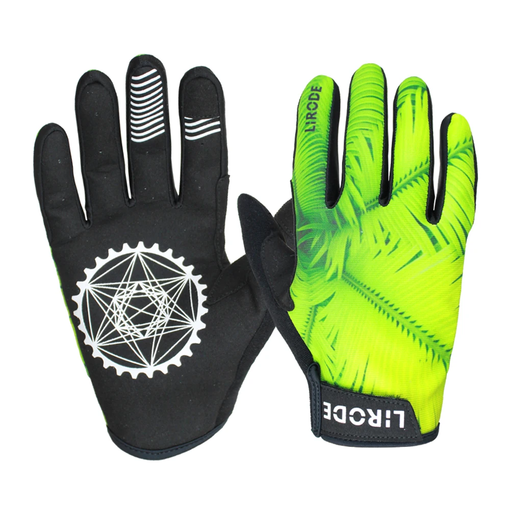 Gloves Genuine Leather Motocross Highway Auto Motorcycle Racing Sports Black