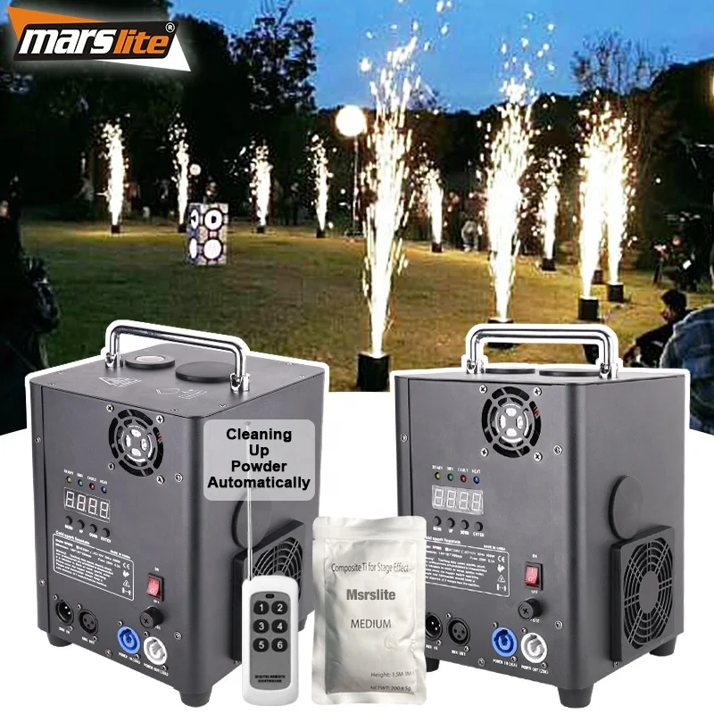 Cold Spark Machine 600W for DJs - Remote DMX Control Party Light