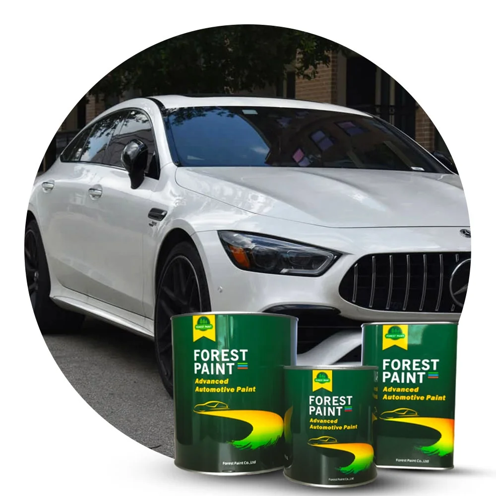 Good Weather Resistance High Gloss Retention Excellent Performance Car Body Works Spray Paint Matte 2k clear Coating Varnish