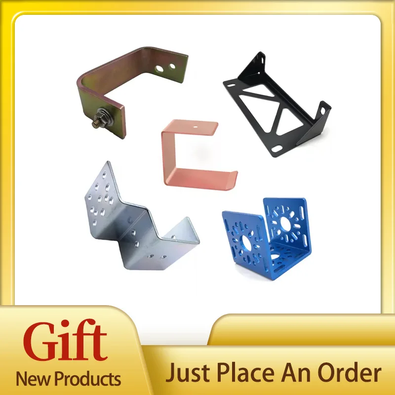 Custom Precision Sheet Metal Flat V Shape Spring Clips for Downlight