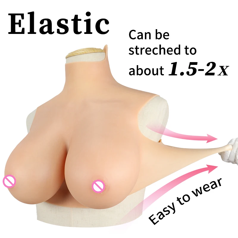 Prothèses Mammaires Silicone K Cup - Forme Push-up - Poids Réaliste 7400g/paire - Neuf