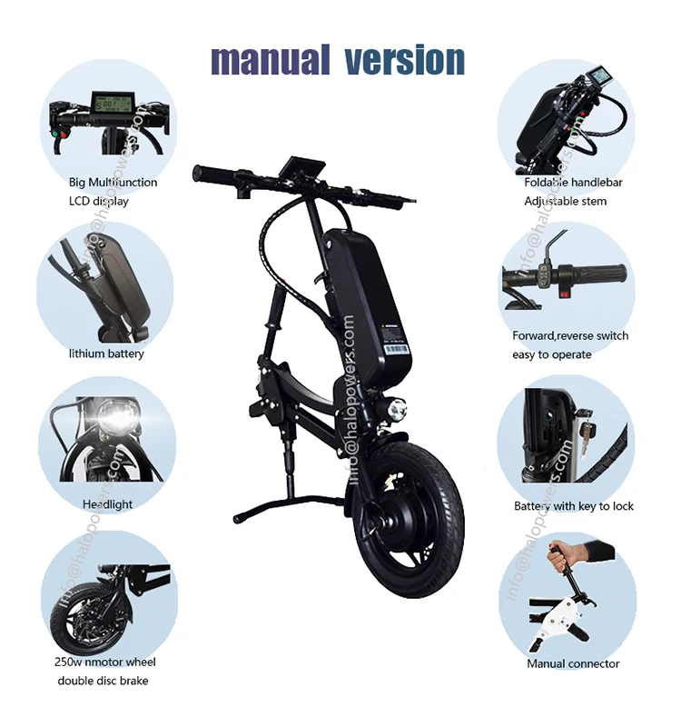 Cheap Price Disabled Parts Wheelchairs Parts For Wheelchair Handcycle