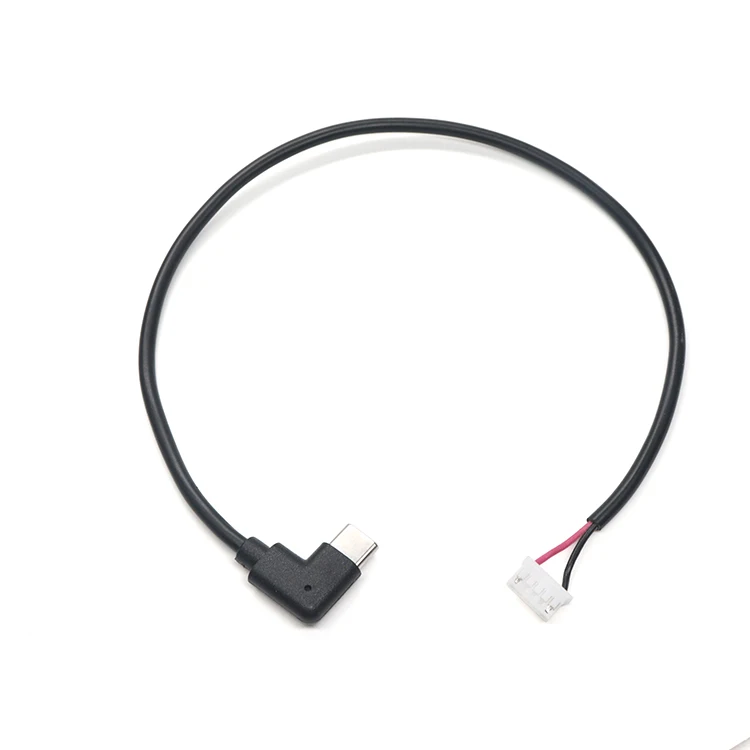 90 градусов, USB 2,0, Тип C, штекер для Molex Jst XH 2,54, штекер провода 2P