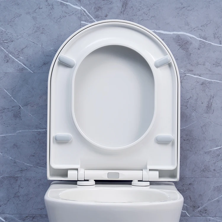 D Shape Soft Close Baby Boy Plastic Pp Family Toilet Seat With