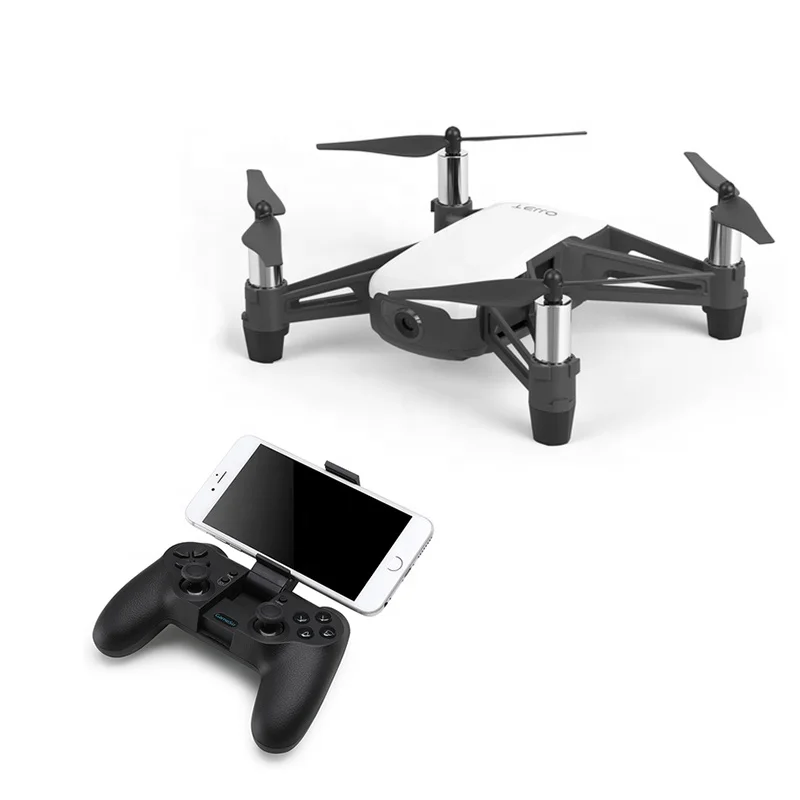 Tello Drone MIni dengan pendidikan kode, Quadcopter transmisi kamera HD  720P, mainan kendali jarak jauh WIFI FPV Remote Control