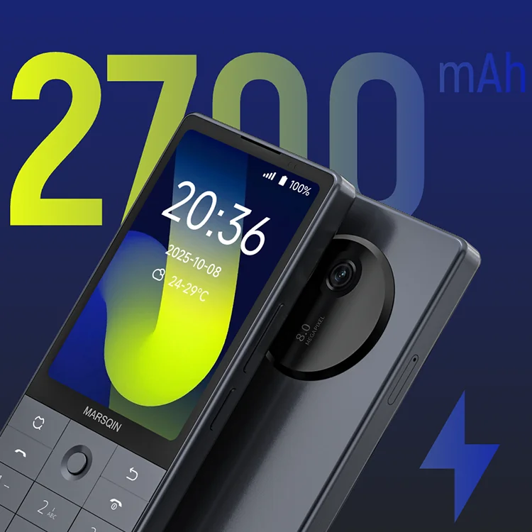 Qin F25 Dual SIM Android 14 Smartphone with 128GB Storage