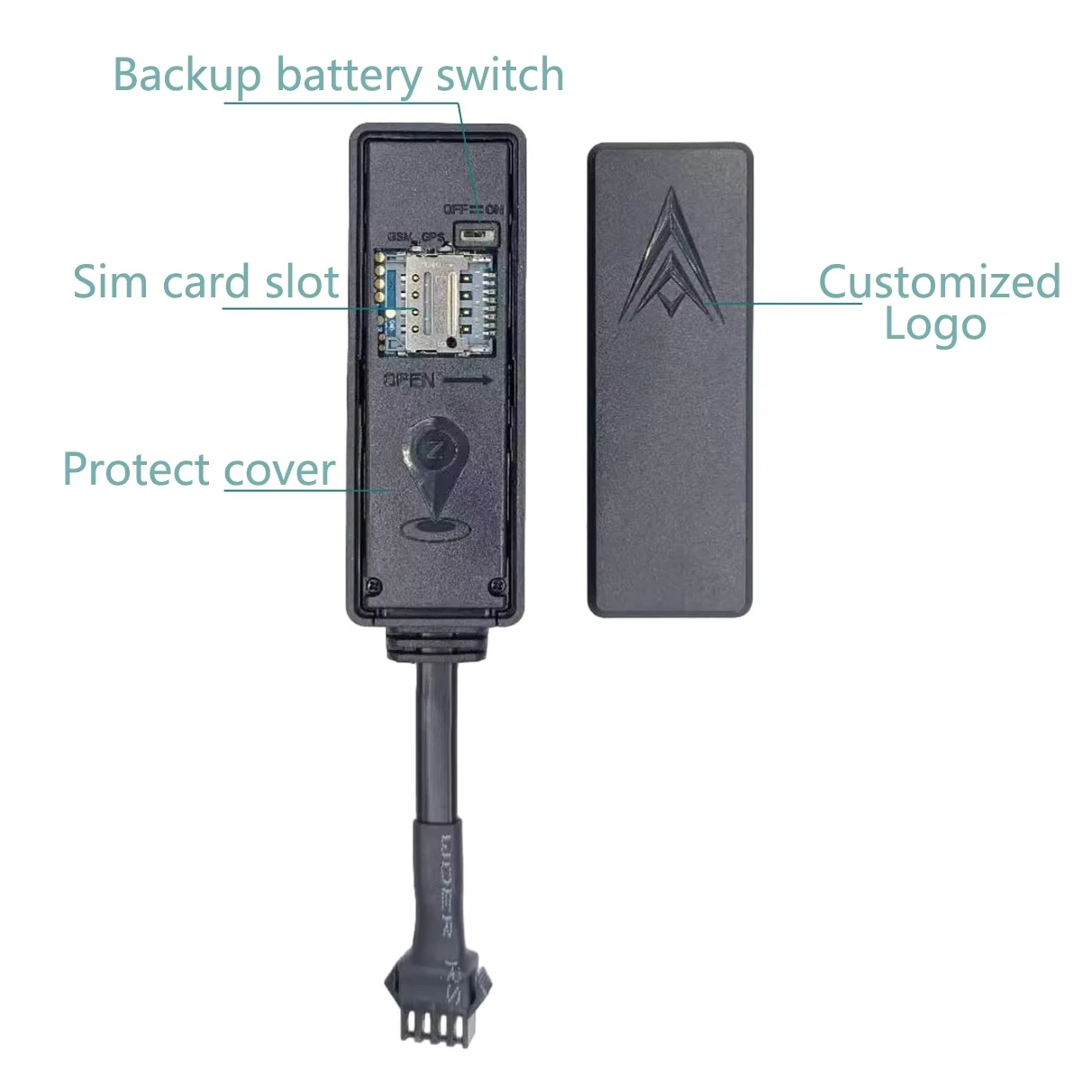 High Quality GPS Tracker 2G Real Time Vehicle Tracking With Free Tracking  Platform Car GPS Tracking Device - Main Image