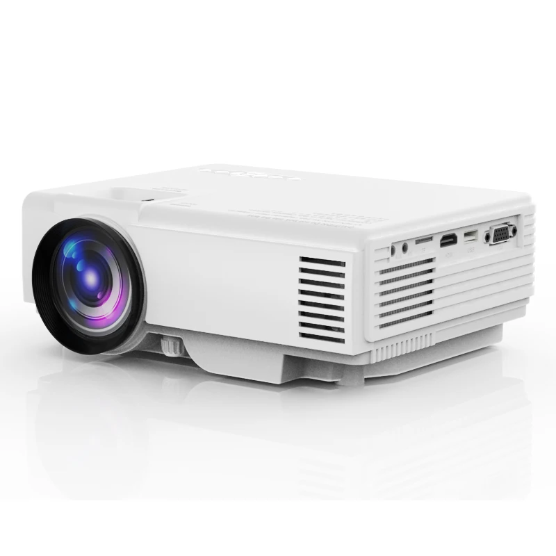 T5 Portable LCD Projector - 1080P Full HD Home Entertainment