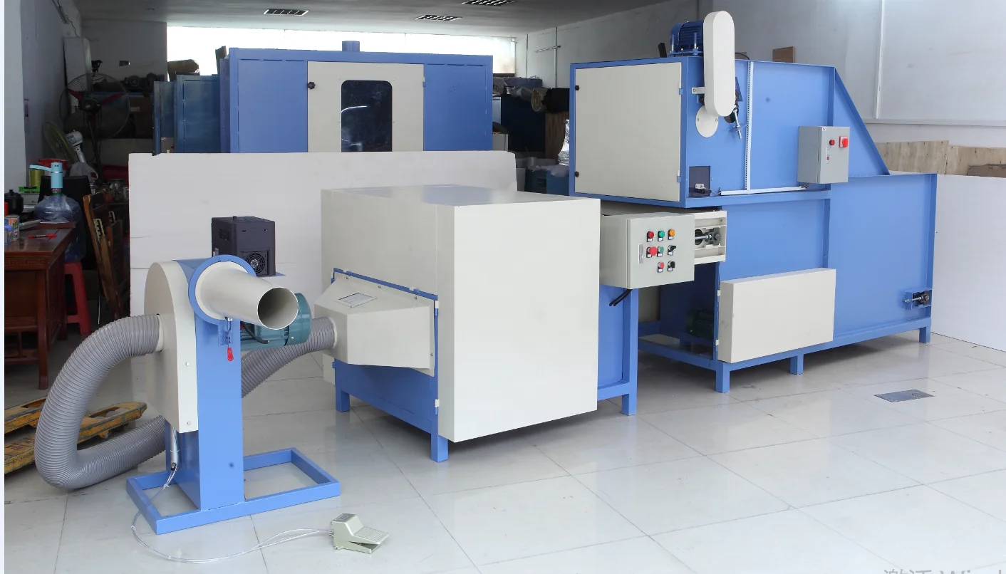 Машина для открывания подушек