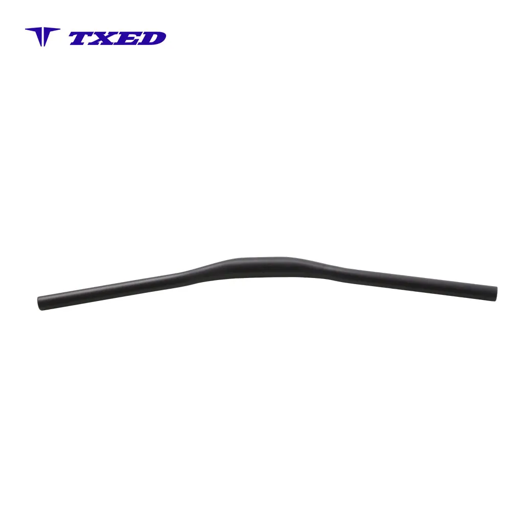 31.8mm Clamp 680mm Length Alloy Riser Bicycle Handlebar With 6 Degree Inner Bend
