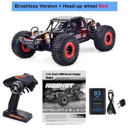 ZDレーシング 1/10RC ROCKET DBX-10 4WD デザートバギー ZD Racing ROCKET DBX-10 1/10 4WD 80km/H 2.4G Brushless Motor