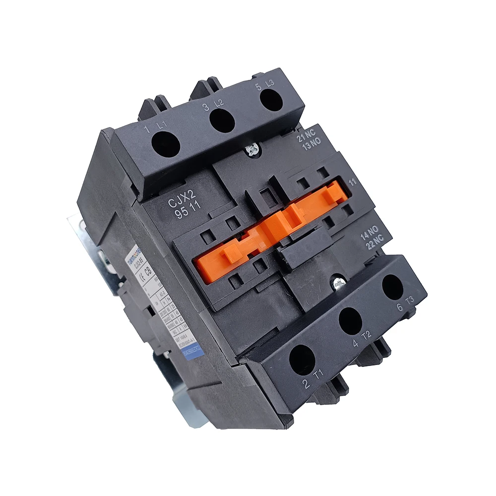 CJX2 контакторов переменного тока CJX2-9511 95A 3P 1NO1NC24V 36V 48V 72V 110V 127V 220V 230V 380V 400V магнитный