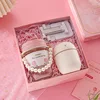 [Rosa] Copa Perla + humidificador + soporte para teléfono móvil