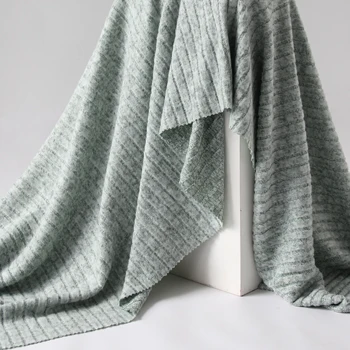 Stock supply stripe stir-fry color Tie dye textile DIY fabric Knitwear fabric Pet clothing Designer fabric LN203
