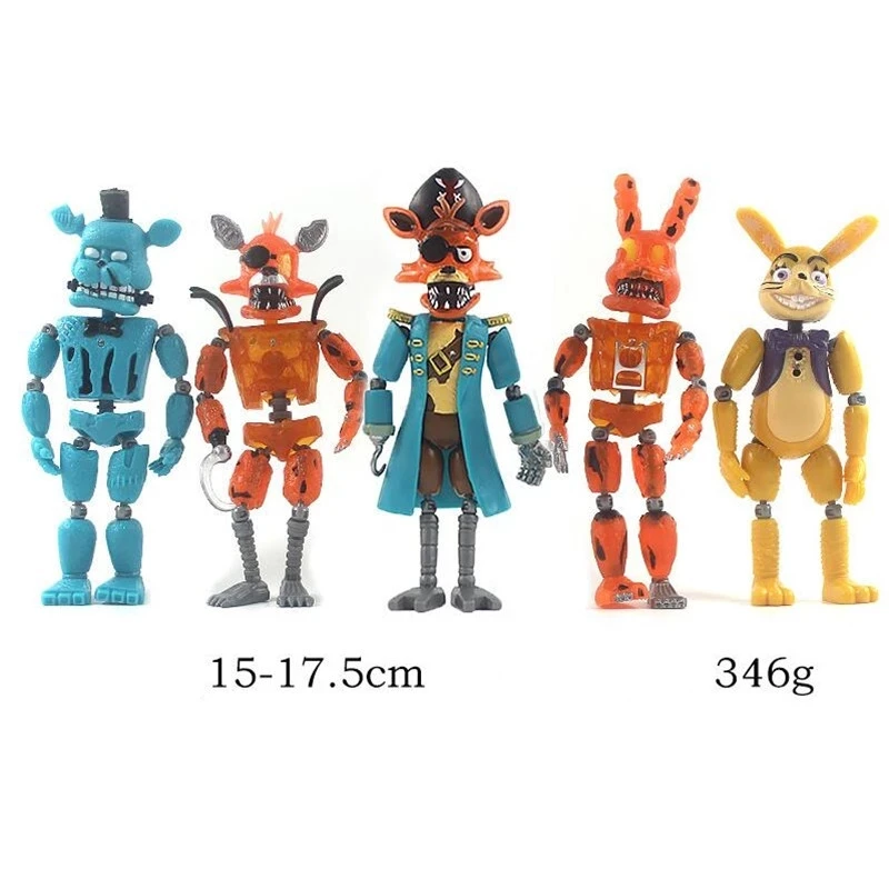 Oem 5 Pcs Set Anime Figure Assembling Toys Dreadbear Grim Foxy Glitchtrap Jack O Bonnie Action Figure Pvc Model Freddy Toys Buy Freddy Fnaf Pvc Figures Pvc Model Freddy Toys Fnaf Cute Bonnie Bear Rabbit Action