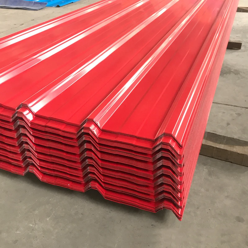 28 32 Gauge Double Layer Ral Color Painted Zinc Galvanized Corrugated  Roofing Sheets