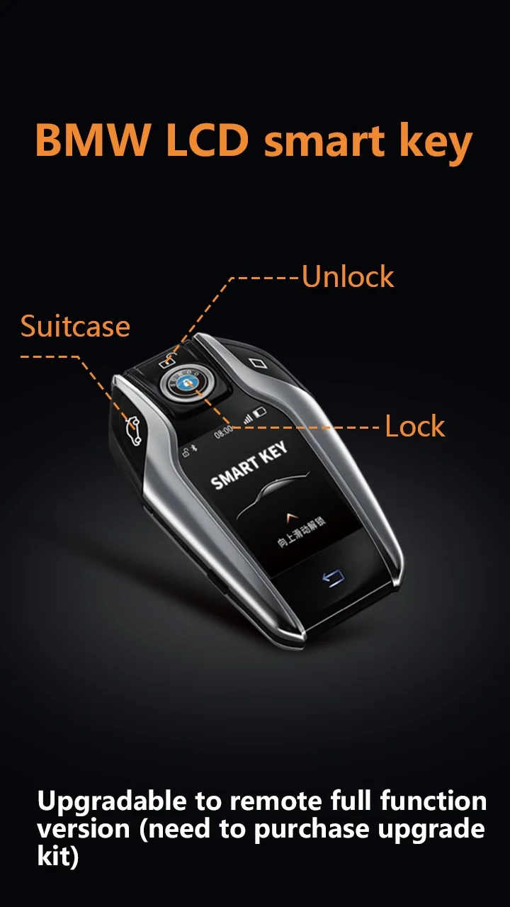 bmw remote start key fob