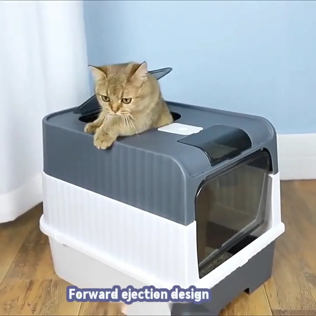 Cat Litter Box Large Rechargeable Selfcleaning Litter Box For Cat