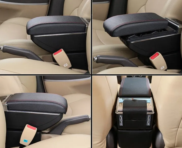 Center Centre Console Storage Box Armrest For Kia Rio 20122016 Ub