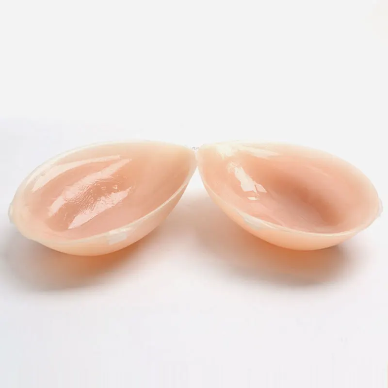 JOGOGO Wholesale Customize Women Sexy Nude Plus Size Cup Bra Invisible Self Adhesive Backless Strapless Silicone Bra
