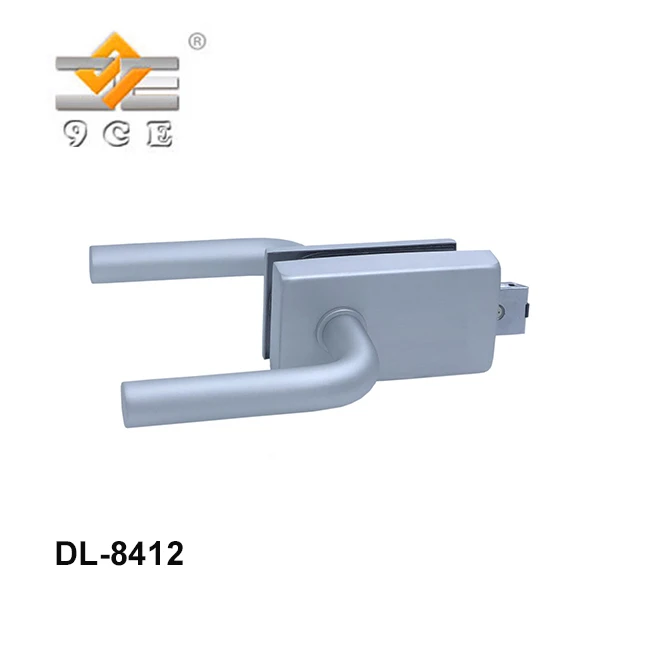 Glass Office Walls Mounted Aluminium Anodised Glass Door Lock Passage Latch With Double Sided Lever Handle Buy Frameless Glass Door Locks With Lever Handles Wall To Glass Mounted Door Lever Latches Lever Lock