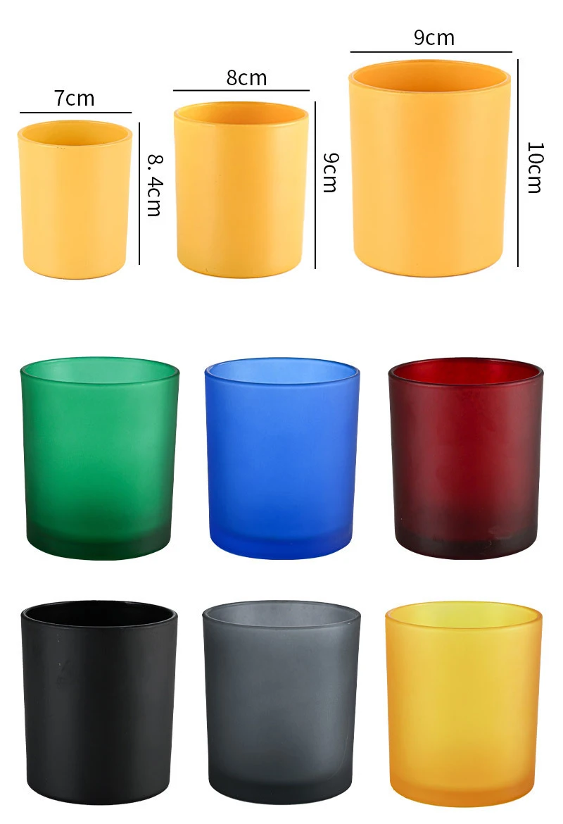 Jars For Candle / Luxury Candle Jar With Lid / Extra Large Candle Jar Wholesale Unique Candle