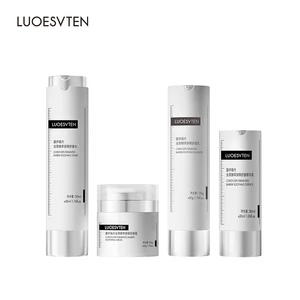 Hydrated Skincare Kit Toner Lotion Serum Cream Face Skin Smoothing Firming Moisturizer Skin Care Set for Sensitive Skin