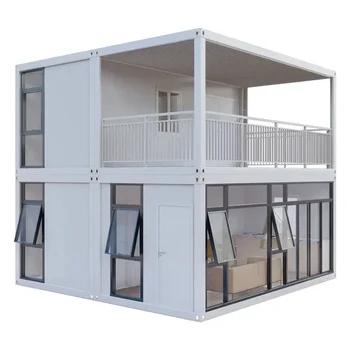 Modern Fire Proof galvanized steel prefabricated living prefab container house easy assemble cases modular