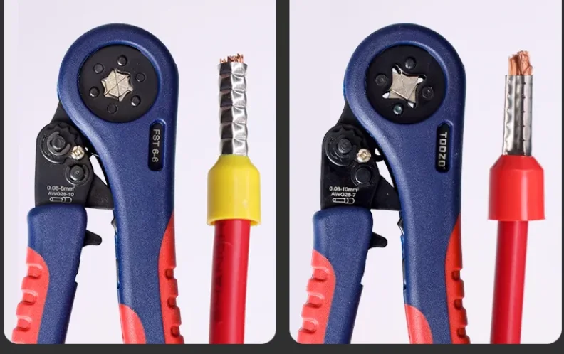 Mini European Style Cold Press Electrical Hand Wire Crimping Pliers ...