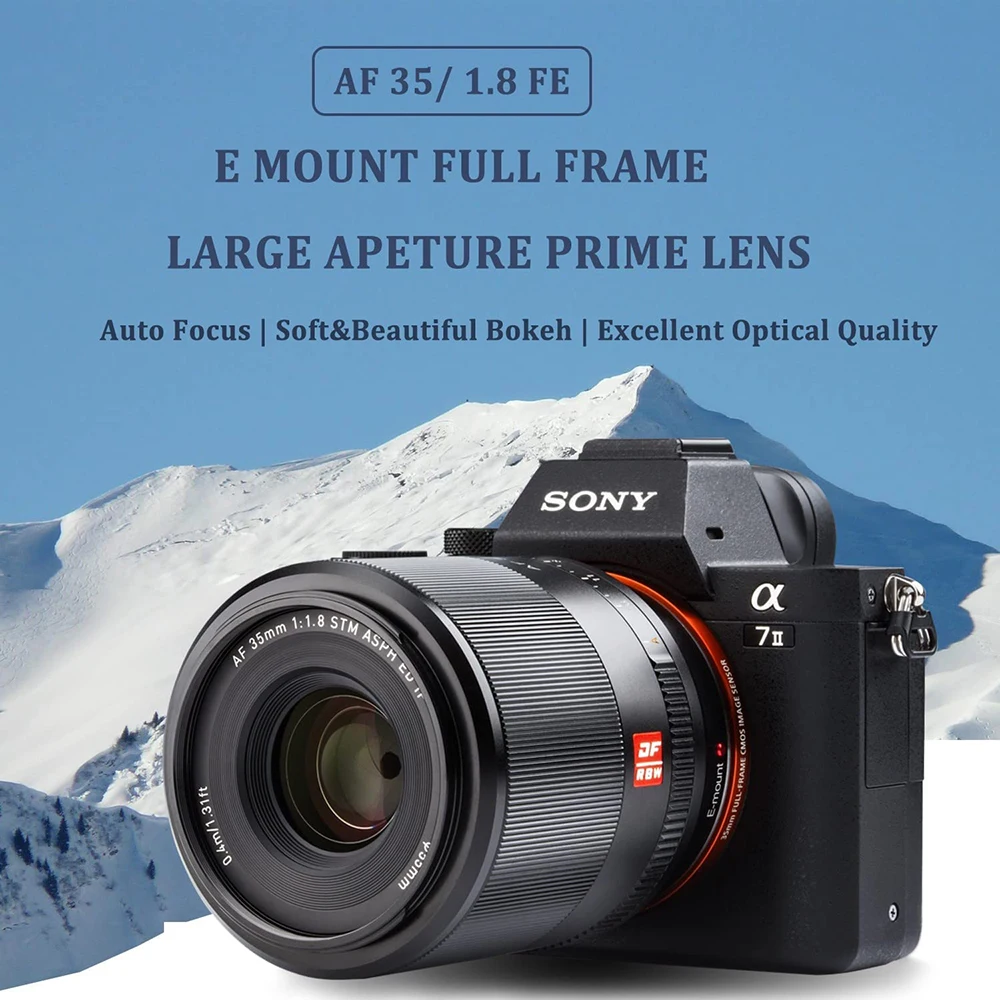 Alpha 7 III Digital E-Mount Camera with 35mm Full Frame Image