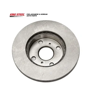 KINGSTEEL OEM 43512-12340  Break System Auto Parts Disco De Freno Car Front Rotor Brake Disc for TOYOTA COROLLA 1992-1997