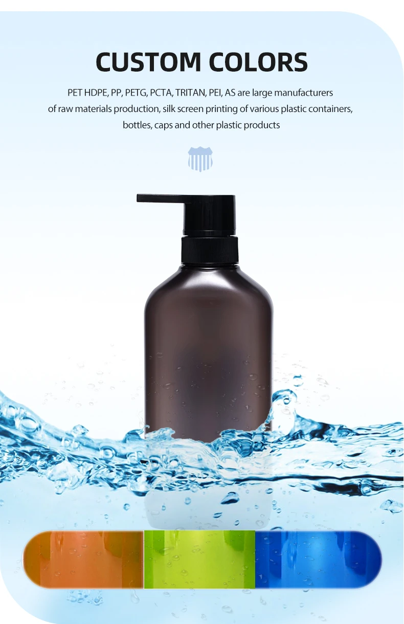 Shampoo Shower Gel Pet Plastic Bottles