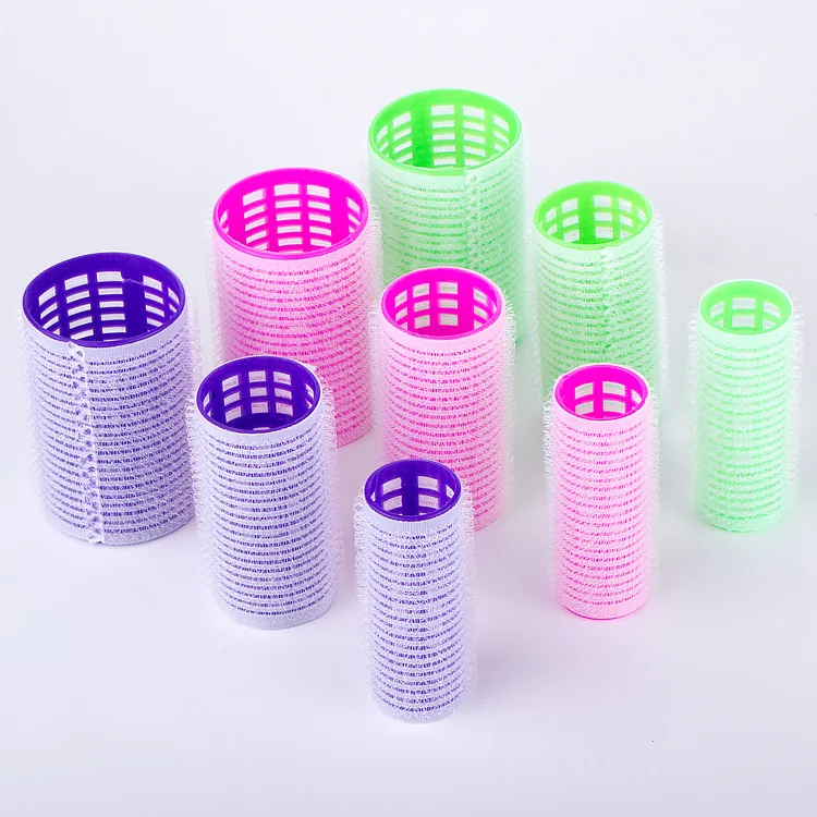2023 Top Hair Accessories Roller Self Grip Hair Rollers 18pcs 3 Sizes