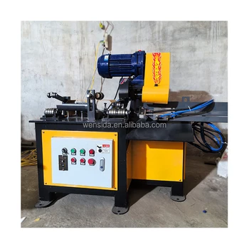 Automatic round tube cutting machine/burr-free feeding tube cutter/pneumatic hob stainless steel tube cutting machine