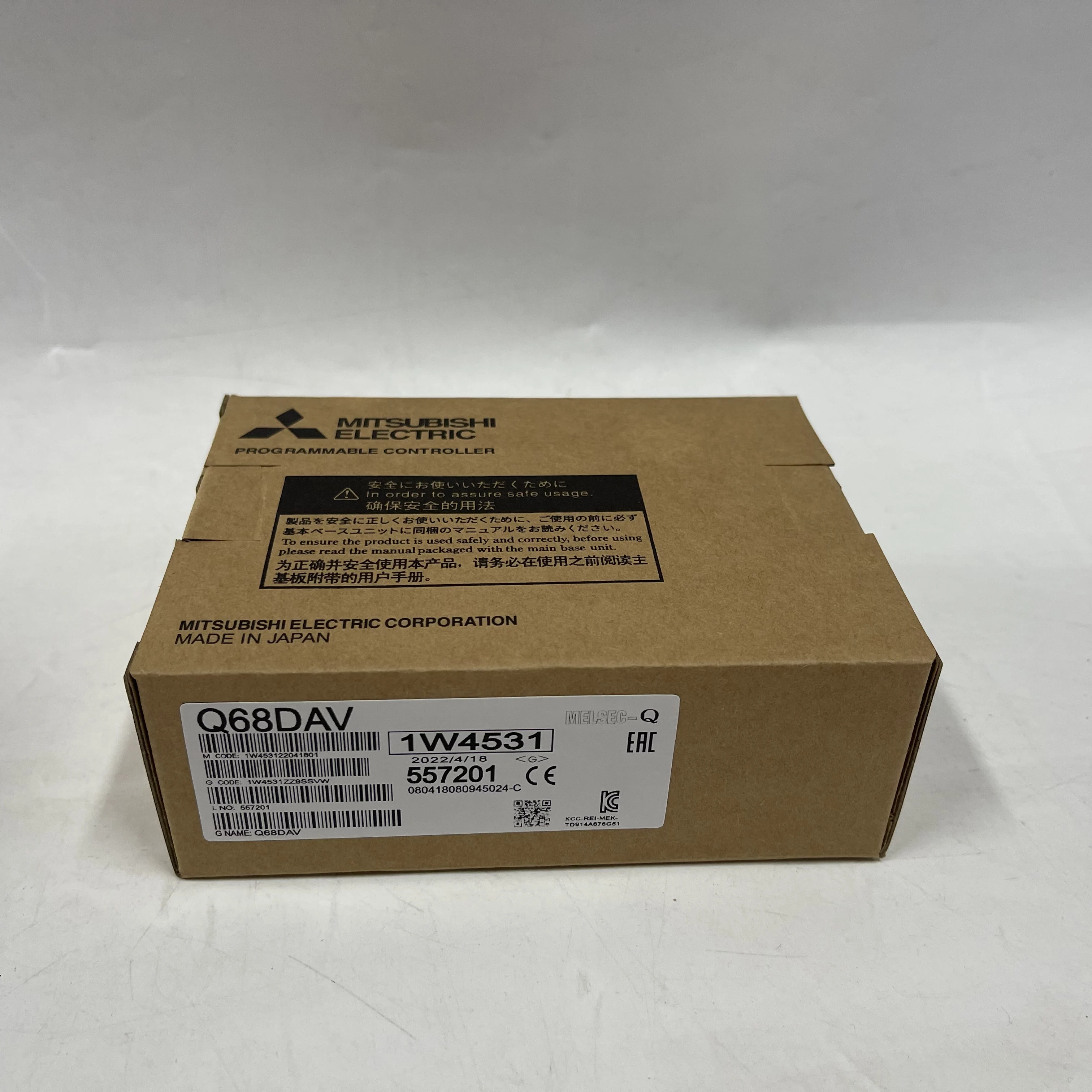 Mitsubishi MELSEC-Q Series Analog I/O Module Q68DAV Mitsubishi MELSEC-Q Series Analog I/O Module Q68DAV
