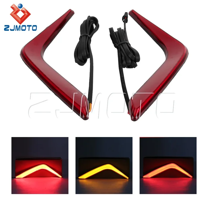 Motorcycle LED Light Kit for Honda Gold Wing GL1800 Goldwing GL 1800 F6B Decorative Reflector Signal Lamp Rear Saddlebag Light
