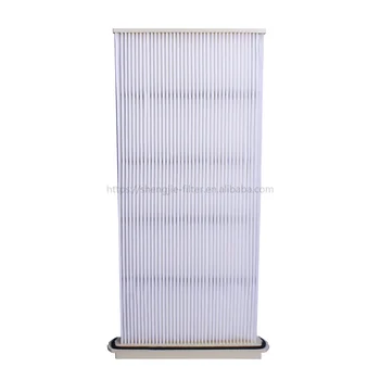 Dust Filter Anti Static Pleated Flat Panel Air Filter Cartridge For Dust Collector