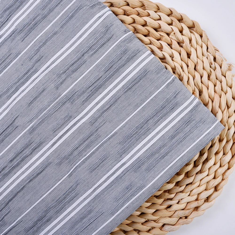 product new factory outlet woven fabric cotton poly blended fabric yarn dyed fabric for  womens clothes-4