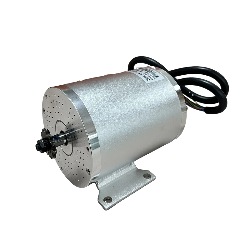 MY1020 Permanent Magnet Metal DC Brushless Motor 36V-72V Waterproof High Efficiency IE4 for Electric Bicycle & Tricycle