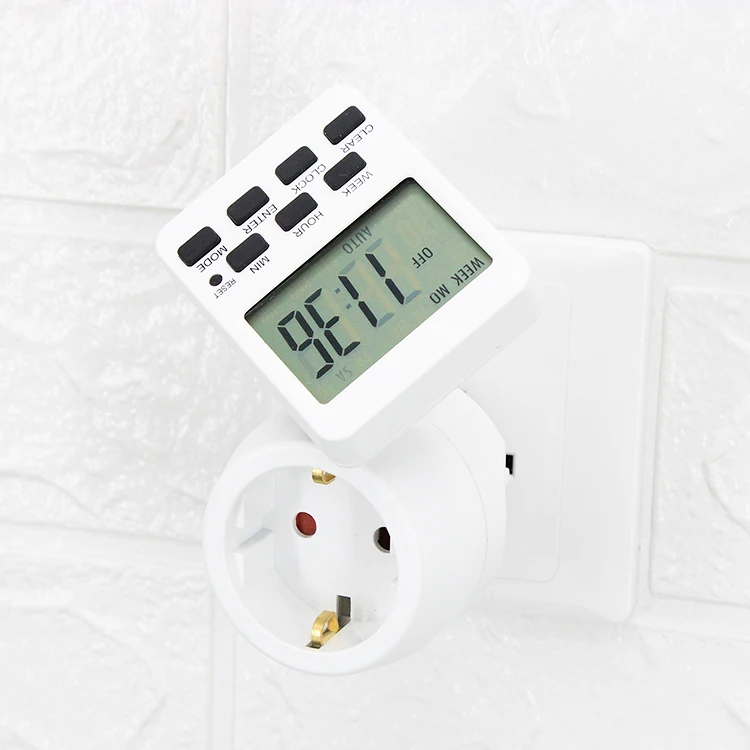 2023 Smart Socket Home Digit Timer Electrical Plugs and Sockets Timer ...