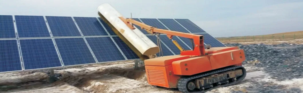 Automatic Robotic Solar Panel Cleaning System - Efficient Solar Module ...