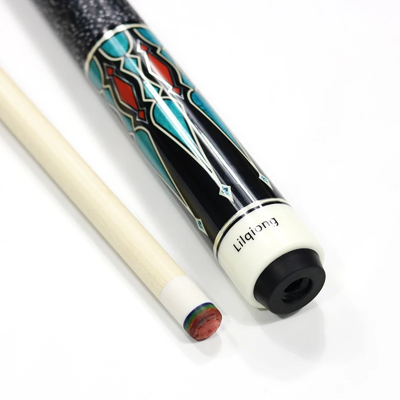 Premium Handmade Canadian Maple Wood Linen Grip Pool Cue