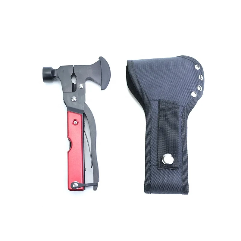 Маленький Мощный мини-молоток мультиинструмент топор из нержавеющей стали нож и пила с нейлоновым корпусом уличный инструмент для аварийного