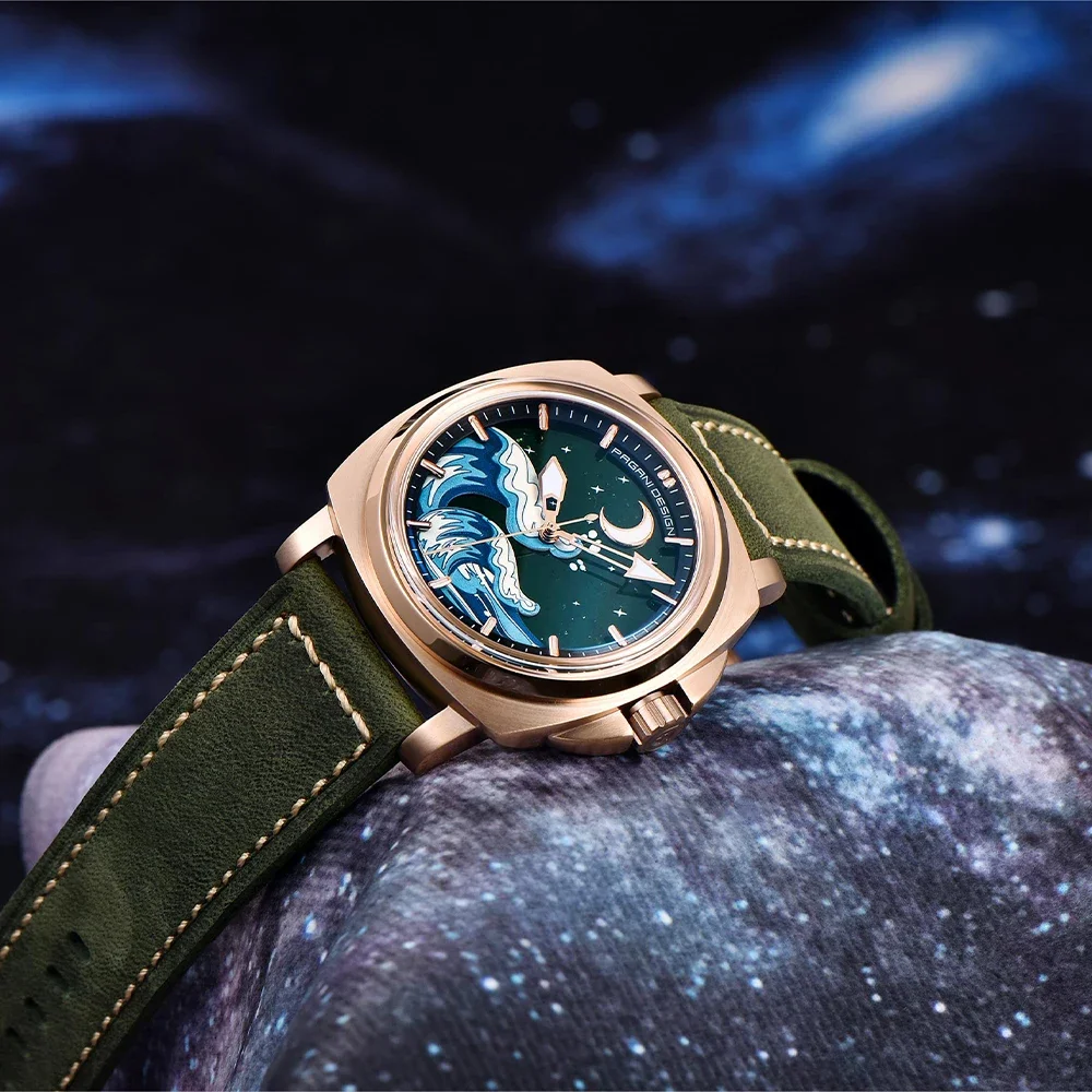 TMI NH35A Pagani Design Men's Mechanical Watch, Waterproof