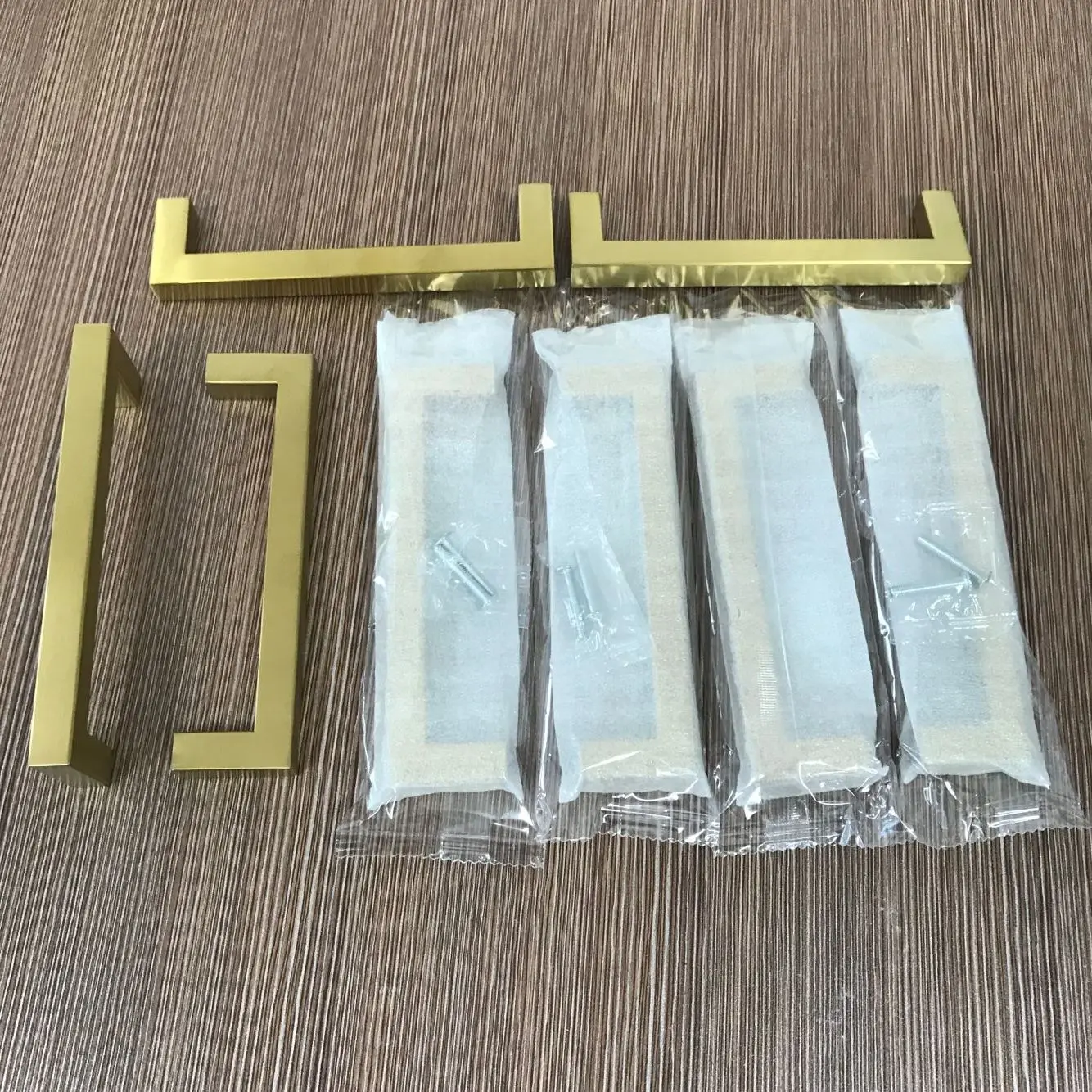  Ручка из нержавеющей стали для дверей шкафов и кухонных 12x12