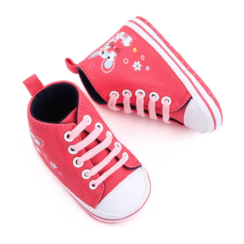 Foreign Trade Popular Cheap Softsole Baby Canvas Shoes details