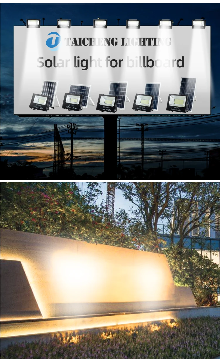 High power led flood light ip65 waterproof 40w 60w 100w 200w 300w solar led flood light reflector led