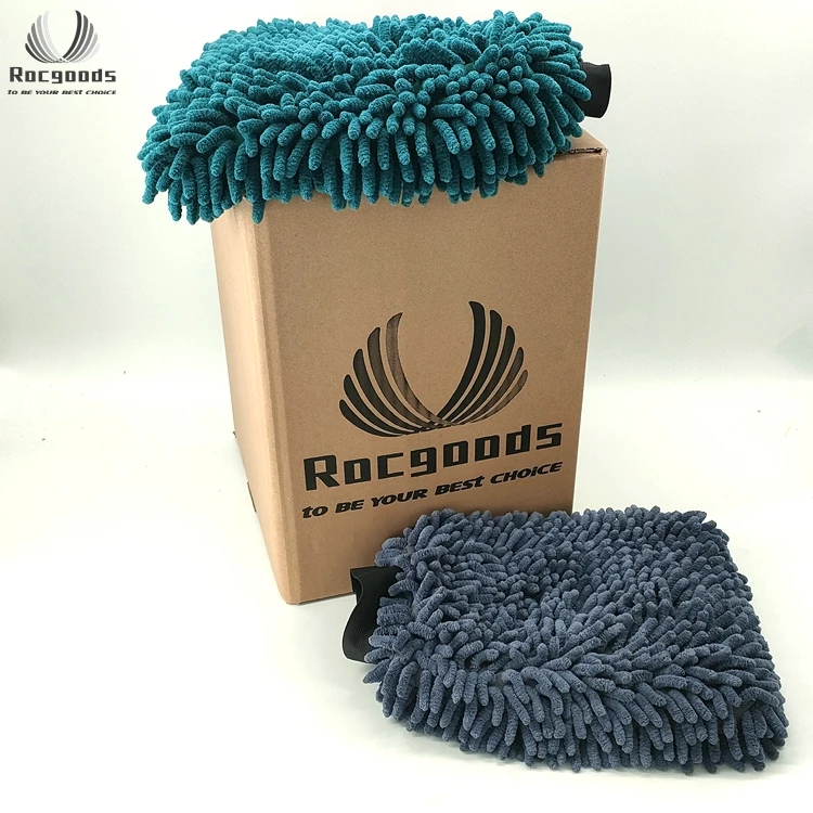 Митенка из микрофибры 20*28 см для очистки автомобиля-купить митенку из микрофибры для мытья автомобиля