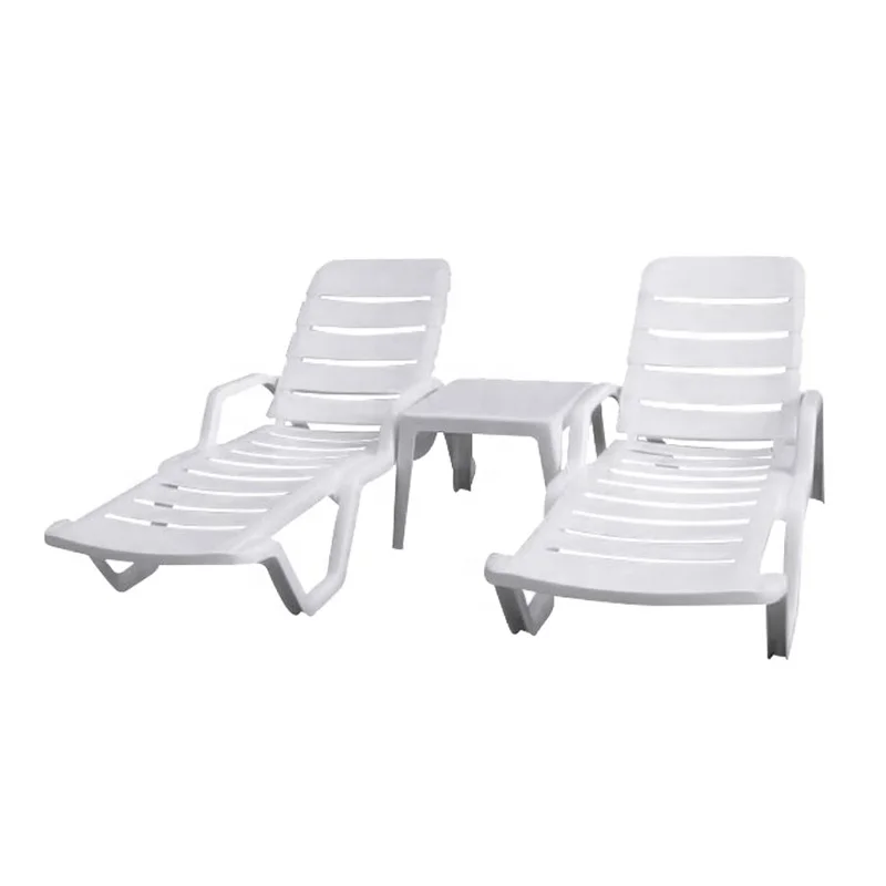 Хорошее качество белый пластиковый пляжный